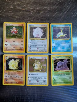 Pokemon Card Holo Lot (47) cards WOTC Base Set fossil jungle Chansey Ninetails - Image 1