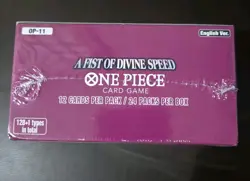 One Piece Card Game OP-11 A Fist of Divine Speed English Booster Box - Image 2