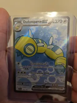 Pokemon Dudunsparce EX TCG Holo Ultra Rare Card 178/159 Sv09: Journey Together - Image 1