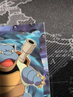 Pokemon Card Die Cut Blastoise 9 Of 12 Topps 1998 #09 - Image 3