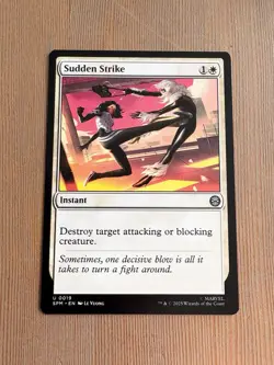 Sudden Strike - 19 - MTG: Spider-Man: Eternal-Legal - Uncommon - Regular - Image 1