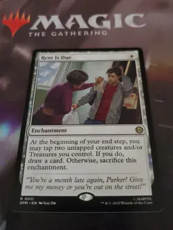 Mtg. Rent Is Due. Marvel's Spider-Man. Pack Fresh - Image 1