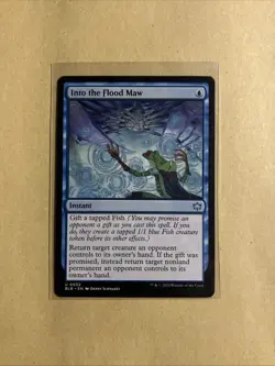 MTG Into the Flood Maw BLB 0052 U NM Regular - Image 1