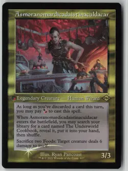 Asmoranomardicadaistinaculdacar (Retro Frame) (Foil Etched) #417 Rare MH2 NM MTG - Image 1