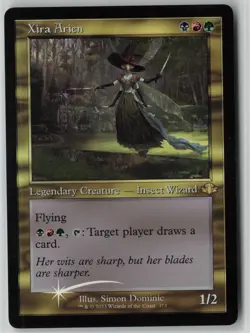 Xira Arien (Retro Frame) FOIL Etched #373 Rare Dominaria Remastered NM MTG - Image 1