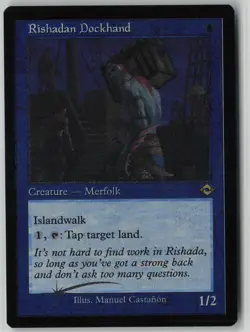 Rishadan Dockhand (Retro Frame) (Foil Etched) #391 Rare Modern Horizons 2 NM MTG - Image 1