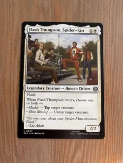 Flash Thompson, Spider-Fan - 7 - MTG: Spider-Man: Erernal - Uncommon - Regular - Image 1