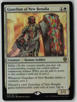 Guardian of New Benalia #19 Rare FOIL Dominaria United NM MTG - Image 1