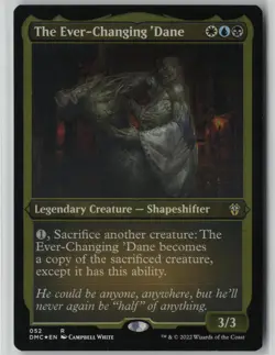 The Ever-Changing 'Dane (Foil Etched) #52 Rare Commander: DMC NM MTG - Image 1