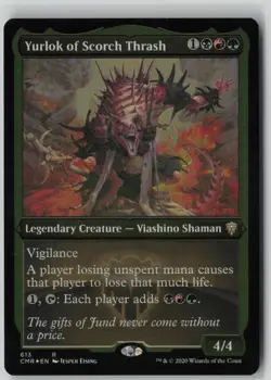Yurlok of Scorch Thrash (Foil Etched) #613 Rare Commander Legends NM MTG - Image 1