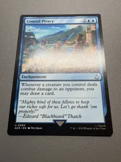 Coastal Piracy Regular Uncommon MTG 2024 Universes Beyond: Assassin's Creed 0084 - Image 1