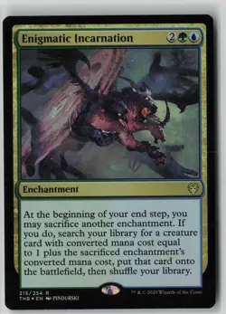 Enigmatic Incarnation #215 Rare FOIL Theros Beyond Death NM MTG - Image 1
