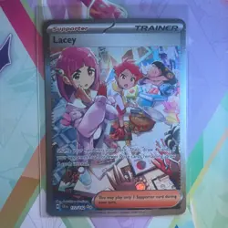 Lacey 172/142 Pokemon TCG: Stellar Crown Special Illustration Rare NM - Image 1