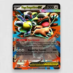 Mega Kangaskhan ex 104/132 ME01: Mega Evolution Holo Double Rare Pokemon TCG N - Image 1