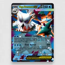 Mega Abomasnow ex 036/132 ME01: Mega Evolution Holo Double Rare Pokemon TCG NM - Image 1