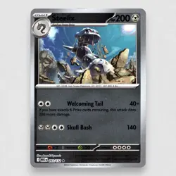 Steelix 093/132 ME01: Mega Evolution Reverse Holo Rare Pokemon TCG NM - Image 1