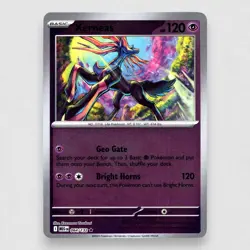 Xerneas 064/132 ME01: Mega Evolution Reverse Holo Rare Pokemon TCG NM - Image 1