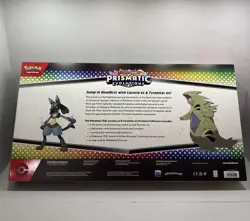 Pokemon Prismatic Evolutions Lucario ex & Tyranitar ex Premium Collection - Image 2