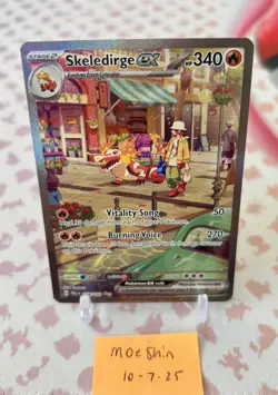 Pokemon TCG Skeledirge EX 258/193 Paldea Evolved SIR - Image 1