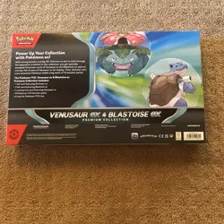 Venusaur ex Blastoise ex Premium Collection GameStop Exclusive - Pokemon TCG - Image 2