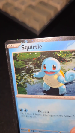 (REAL) HD COSMOS HOLO - Squirtle SVP 048 Pokemon 151 - PROMO - M/NM - W/ SWIRL! - Image 2
