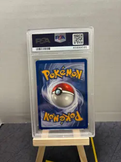 Pokemon Nidoking Base Set 1st Edition SPANISH Holo Rare #11 PSA 8 - Image 2