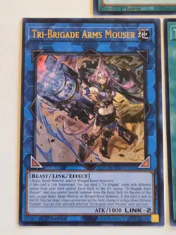 Tri-Brigade Arms Mouser DOOD-EN051 Ultra Rare Yugioh 1st Edition +2 BONUS - Image 2