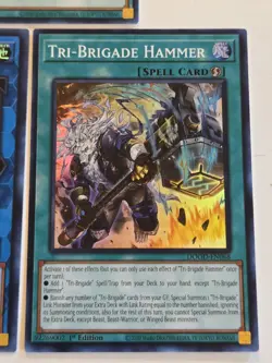 Tri-Brigade Arms Mouser DOOD-EN051 Ultra Rare Yugioh 1st Edition +2 BONUS - Image 3