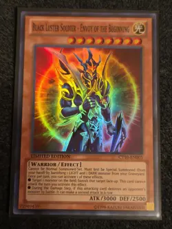 Yugioh Black Luster Soldier - Envoy of the Beginning CT10-EN005 Super NM - Image 1