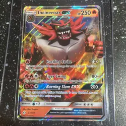 Pokemon Incineroar GX Holo Card 27/149 SM Base Set Ultra Rare Holo NM B23 - Image 1