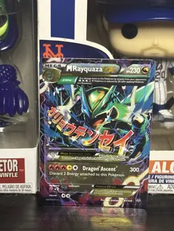 Pokemon TCG Roaring Skies - M Rayquaza EX #61/108 - Full Art Holo Card - Image 1