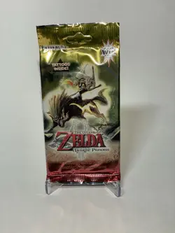 1x Legend Of Zelda Twilight Princess Trading Card Sealed Booster Pack Enterplay - Image 1