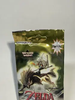 1x Legend Of Zelda Twilight Princess Trading Card Sealed Booster Pack Enterplay - Image 2