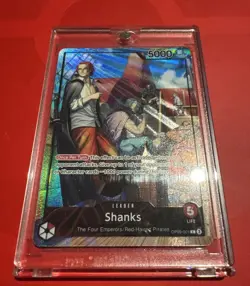 One Piece SHANKS OP09-001 - Promo Card PSA Limited Edition July 2025 - Image 1