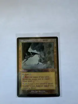 Sliver Hive Secret Foil Promo Card Retro Frame - Image 1