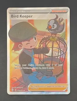 Pokemon Card Bird Keeper 066/072 Shining Fates - Near Mint - Image 1