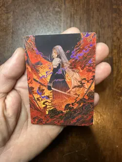 Nibelheim Aflame Art Card (Gold-Stamped Signature) [ART SERIES] MTG Magic - Image 1