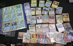 333 Card Vintage Pokemon Lot Various Sets From 95 To 2015 Full Binder Some Rare - Image 1