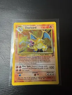 Pokeman Charizard 4/102 Base Set Holo Rare Vintage Card 1999 Excellent Condition - Image 3