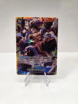 Monkey D. Luffy OP11-118 SEC A Fist of Divine Speed ONE PIECE Card Game English - Image 1