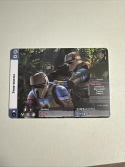 Star Wars Legion Shoretroopers / Rebel Veterans Acrylic Spot Gloss Promo Card - Image 1