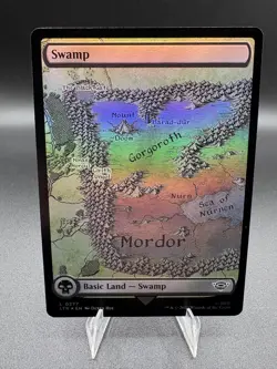 Swamp (0718) (Surge Foil) Universes Beyond: the Lord of the Rings Mtg - Image 1