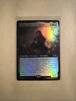 MTG Yenna, Redtooth Regent WOE 0365 R NM FOIL Extended Art - Image 1