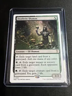 Deathrite Shaman (White Border Rare) - MTG Mystery Booster 2 (MB2) 0081 - Image 1
