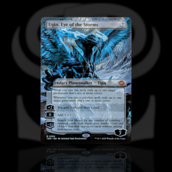 Ugin, Eye of the Storms •Borderless Dual• Tarkir: Dragonstorm • Mythic • TDM MTG - Image 1