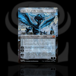 Ugin, Eye of the Storms •Borderless Dual• Tarkir: Dragonstorm • Mythic • TDM MTG - Image 2