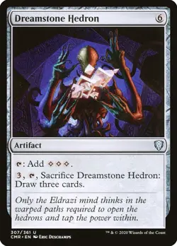 1x - Dreamstone Hedron - #307 - Commander Legends - CUC NM MTG - Image 1