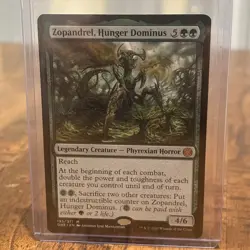 MTG Zopandrel, Hunger Dominus Regular Mythic #195 NM Phyrexia: All Will Be One - Image 1