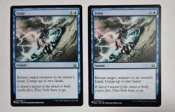 SNAP x2 THE LIST DUEL DECKS MIND VS MIGHT MAGIC THE GATHERING MTG BLUE... - Image 1