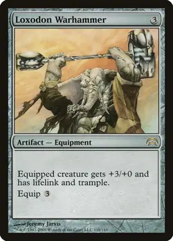 1x - Loxodon Warhammer - #118 - Planechase - NM MTG - Image 1